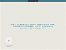 Tablet Screenshot of hombreyterritorio.org